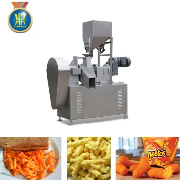 High quality new designed large capacity kurkure machine