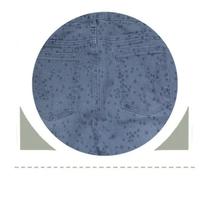 star prints cool kids slim jeans pants