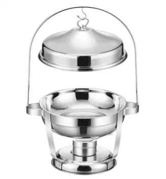 4.5L 9L 20L Restaurant Hot Pot Stainless Steel Chafing Dish Buffet Stove