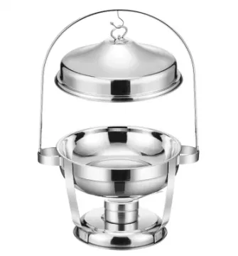 4.5L 9L 20L Restaurant Hot Pot Stainless Steel Chafing Dish Buffet Stove