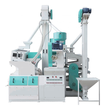 Combined Rice Mill and Cleaning Machine