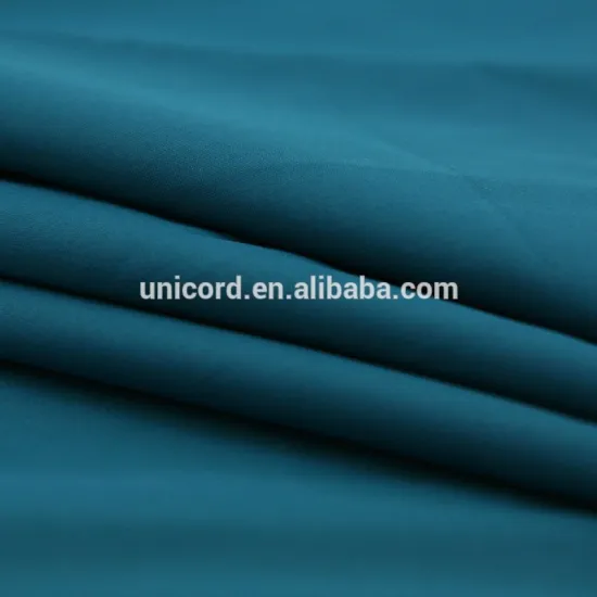 Water resistant Pongee with film