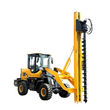 HENGWANG HW936X Diesel Power Hydraulic Auger Drilling Rig & Screw Pile Driver