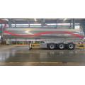 Aluminum Alloy Fuel Oil Diesel Tank Semi Trailer