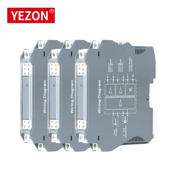 DC 0-10V to 4-20mA Signal Converter Isolator - Ultra-thin 12.7mm, 1 in 2 out