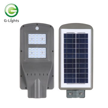 Lampione stradale solare IP65 con pannello solare CE RoHs