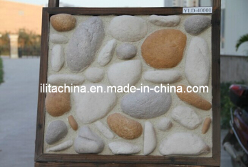 Nature Color River Rock Artificial Stone for Wall Cladding (40001)