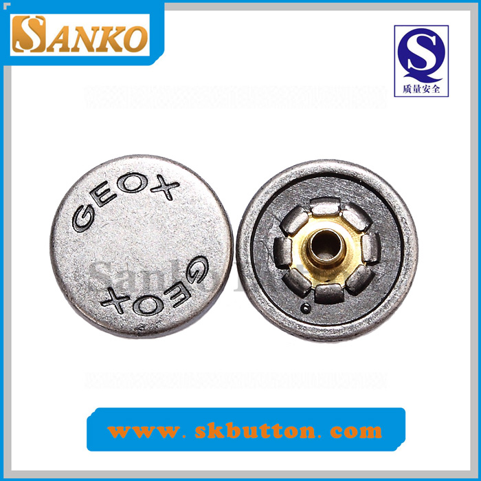 Fashion Spring Snap Button with Logo