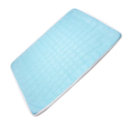 Orthopedic Contour Cooling Pad Gel Pillow Cover for Cervical Neck Ventilation