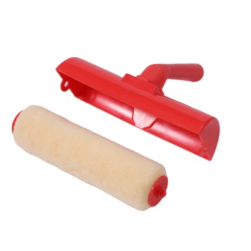 High-Quality Decorative Paint Roller Brush with Plastic Handle