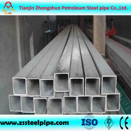 ASTMA500 square and rectangular steel pipe