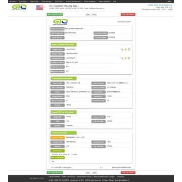 pescado puede datos comerciales de EE. UU.