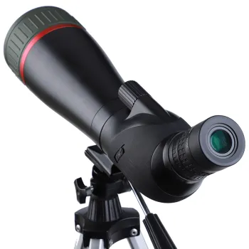 JAXY SP2403 20-60x80 Long Range Hunting HD Spotting Scope with Tripod