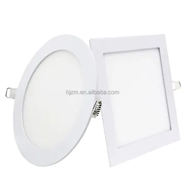 Flexible Surface LED Slim Panel Lights: Square, Round, Recessed, Downlight, Ceiling Lamps