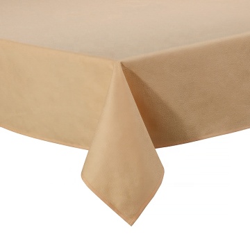 Cotton Damask Tablecloth and Napkin Set