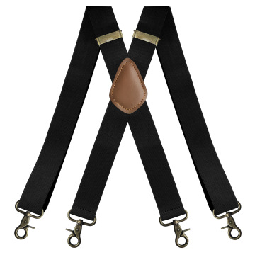 Vintage Heavy Dutwing Men's Big &amp; Tall Tall Rape réglable Bronze Bronze Snap Hook S crendurs