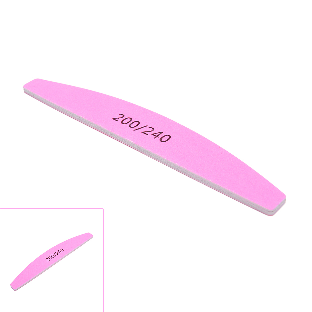 200/240 Manicure Shape Shining Buffing Tool Sanding File Nail Art File ...