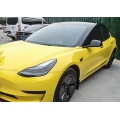 Pet Gloss Gloss Maize Amarillo Car Vinyl Film