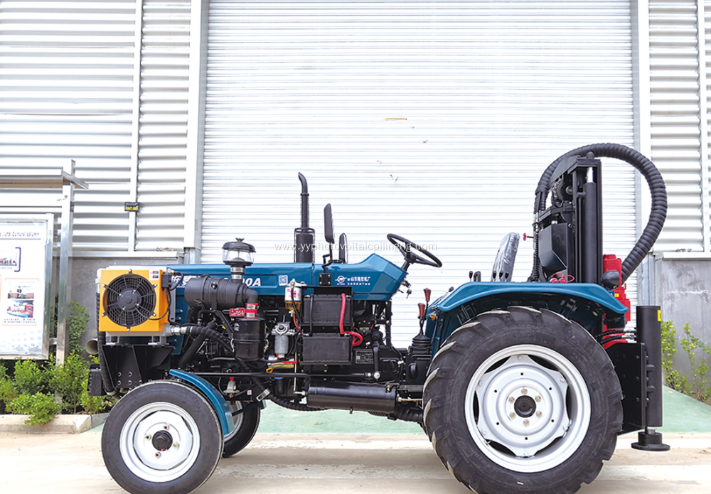 200m Portable Tractor Mounted Farm Irrigation Drilling Rig