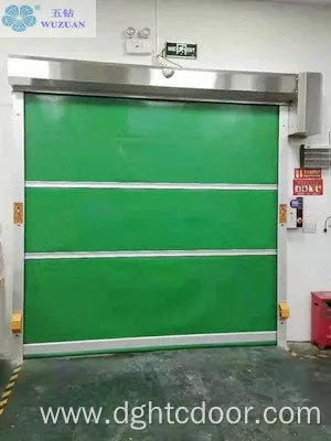 Automatic Industrial PVC Roll Up High Speed Door