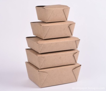 Paper bowl packing for food