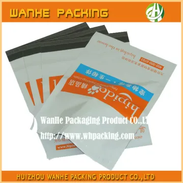Own Logo Print Good quality courier polybag with adhesive peel and seal mailers, custom printed packaging mailer--HZWHB744