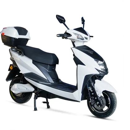 Affordable Electric Motorcycle Scooter with Fast Hydraulic Brakes