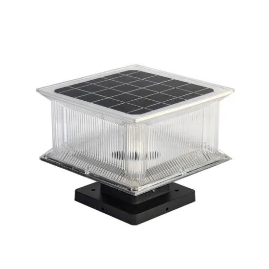 solar pillar light 7W solar garden light
