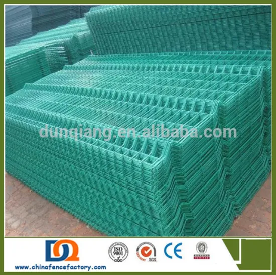 Mesh Wire Fence Triangle Bending Fence / Weld Mesh System / High security welded mesh fence