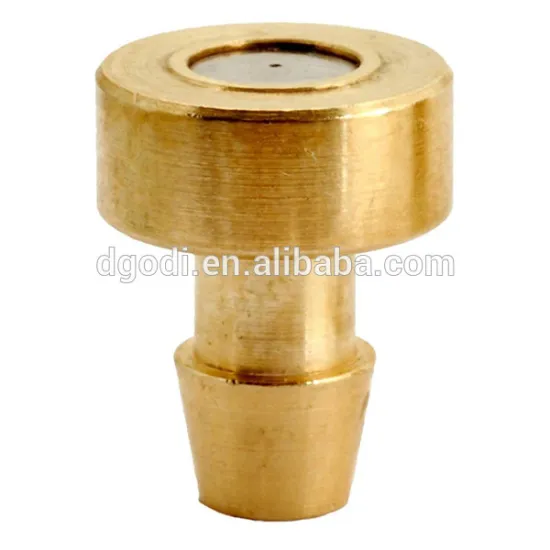 Custom made CNC top quality high pressure brass multi water mist spray nozzle