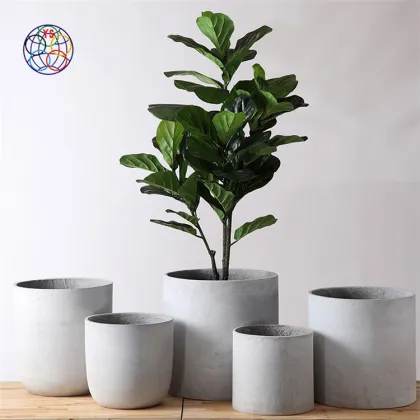 Yongsheng Minimalism Cylinder Planters for Indoor/Outdoor Home Decor