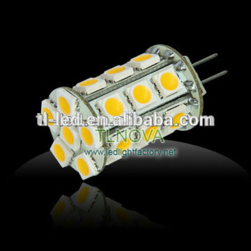 2015 new LED products 4.8W G4 or GY6.35 LED Lights 5050 smd led G4 Lamp CE RoHS FCC