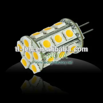 2015 new LED products 4.8W G4 or GY6.35 LED Lights 5050 smd led G4 Lamp CE RoHS FCC