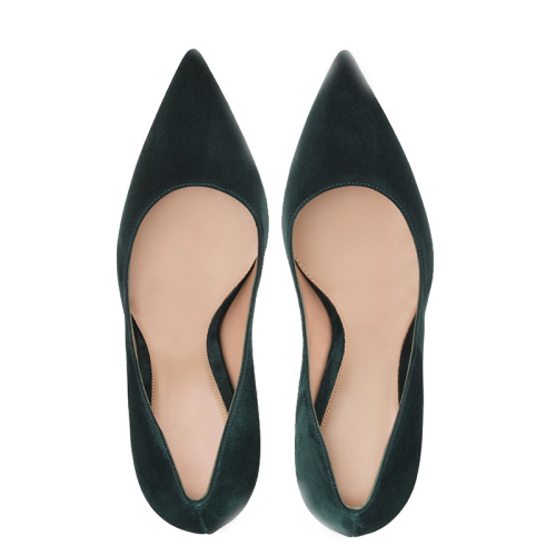 Luxurious Women's High Heels with Faux Fur Design