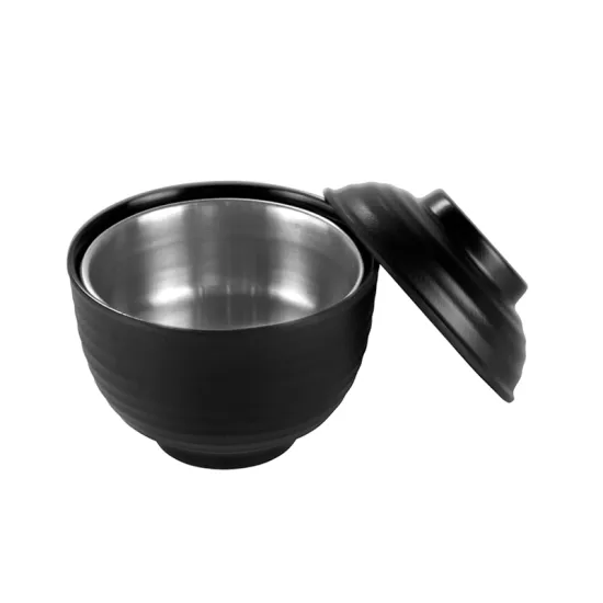 100% Food Grade Melamine Stainless Steel Bowl