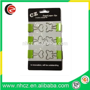 Butterfly Shaped Binder Clips Bulldog