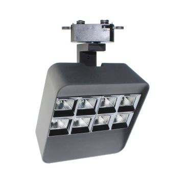 LEDEAST TL27A-35 35W 0-10V DALI TRIAC 2.4G Local Knob Dimming Commercial Square LED Track Light