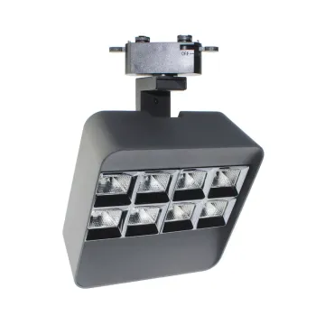 LEDEAST TL27A-35 35W 0-10V DALI TRIAC 2.4G Local Knob Dimming Commercial Square LED Track Light