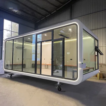 Luxury Apple Pod: Modular Capsule House & Mobile Home