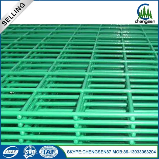 Crimped PVC Coated Welded Mesh Factory Panels