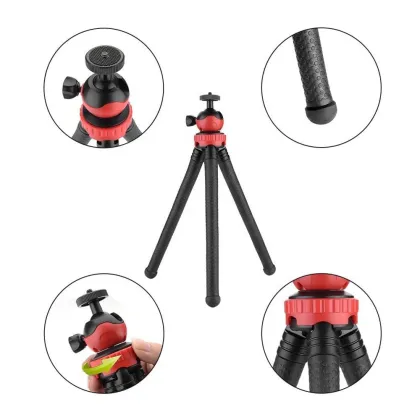 Flexible Mini Octopus Pod Table Tripod Kit