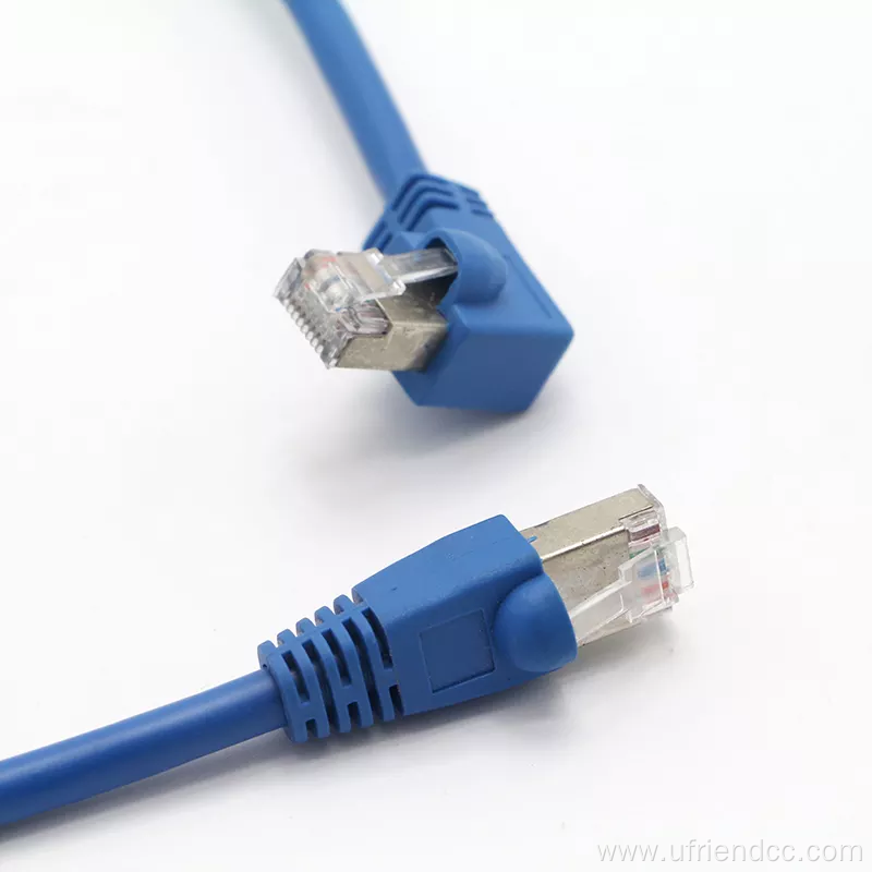 90Degree RJ45 to RJ45 Patch Cord Network Cable