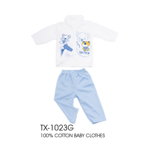 Cotton infant padding clothes 5 sets