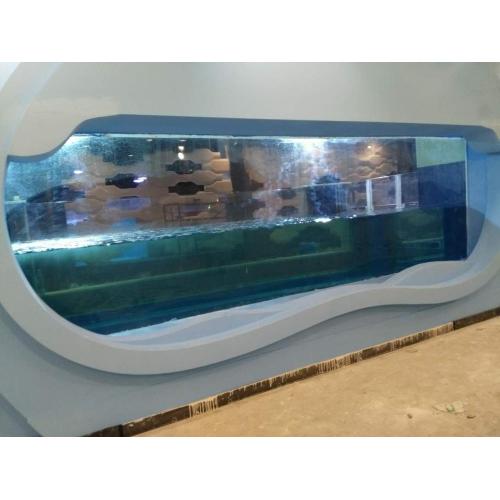 Transparentes Acrylfenster für Aquarium