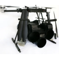 Customizable continuous launch throwing Fire fighting drone