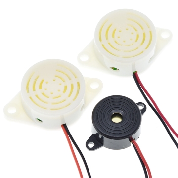 Arduino कार वैन SFM-27 के लिए उच्च-डेसिबेल डीसी 3-24V इलेक्ट्रॉनिक बजर अलार्म