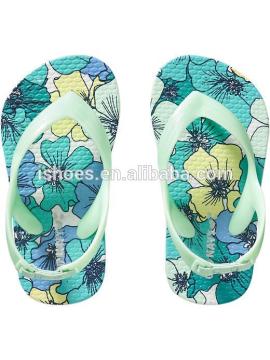 2015 summer flower printing children slipper