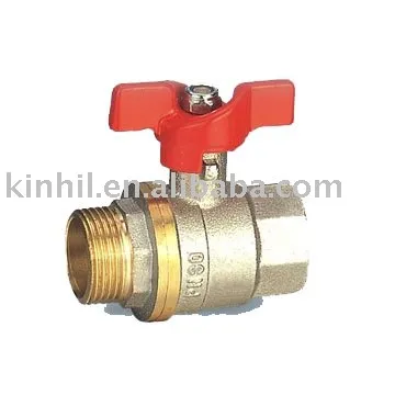 Brass Ball valves with Chrome plated