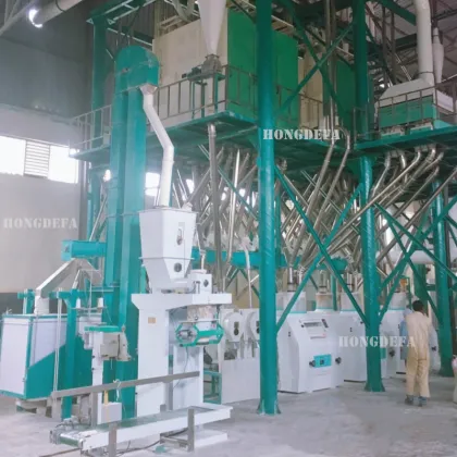 Fully Automatic Wheat Flour Milling Machine for Bread, Pasta, and Bakery