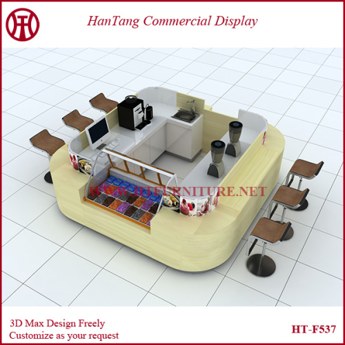 candy kiosk 10x10 feet 4x3m display in the mall with candy kiosk design